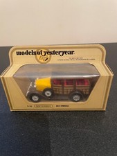 Matchbox Models of Yesteryear Y21 1927 Ford 'A' yellow and brown