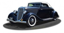 1934 Ragtop Ford Hot Rod