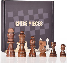 32 Pieces Wooden Chess Pieces