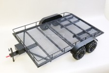 RC 1/8 Metal DUAL AXLE TRAILER