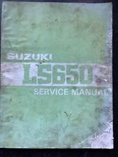 Genuine Suzuki LS650 service