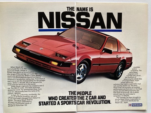 1985 nissan 300zx - nissan, two