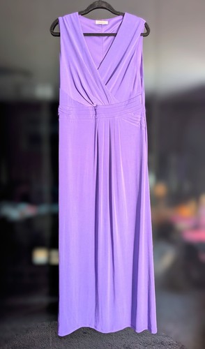 Kaliko purple maxi dress - kaliko, v