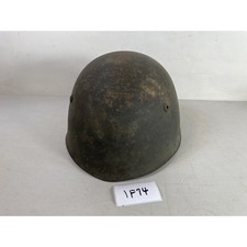 Paul Smith 378-9337 Army Military Helmet WW1 WW2 Italian Italy m33 1F74