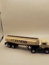 Corgi Mercedes Benz Guinness tractor and tanker trailer.