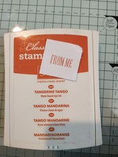 Stampin Up Ink Pad Tangerine Tango