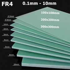 1mm 10mm thick epoxy - 0.1mm,