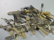 JOB LOT VINTAGE CUTLERY Silver