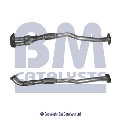 Front exhaust pipe fit kit - pipe,