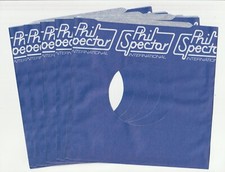 Quantity of 5 Original UK PHIL SPECTOR INT. 7" Vinyl Record Sleeves - New/Unused