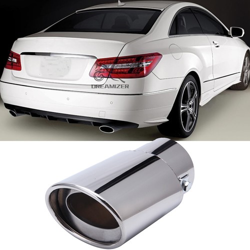 Chrome exhaust muffler tip - exhaust,