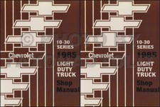1985 Chevy Truck Shop Manual