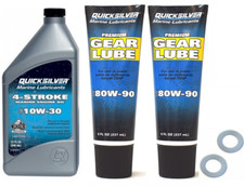 Gearbox Gear Lube & Engine Oil Change Kit for 15HP HONDA BF15A 4-Stroke Outboard