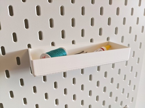 Shallow tray ikea skadis - shallow,