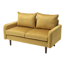 Velvet Tub Armchair 2 Seater Sofa Chair Padded Couch Loveseat Living Room Settee