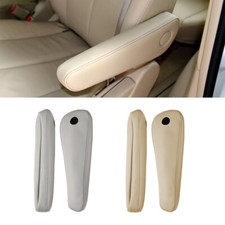 2pcs Seat Armrest Handle Leather Cover For Toyota Previa Estima 2006 -2016