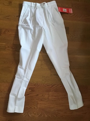 White womens jodhpurs long - white,