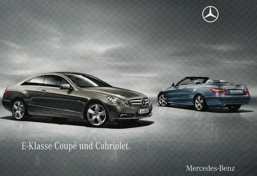 Mercedes class coupe - e-class,