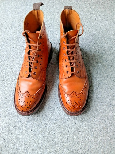 Trickers stephy brogue boots - trickers,