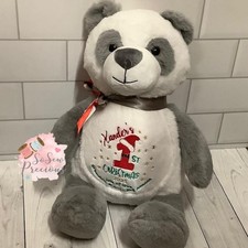Personalised Panda embroidered