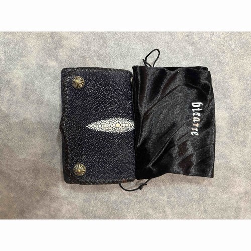 Stingray leather trifold - stingray,