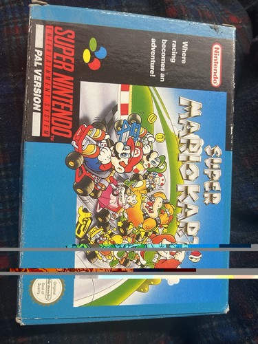 Super mario kart snes - kart, nintendo