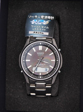 CASIO LINEAGE LCW-M100TSE-1AJF Solar Radio Titanium Men Watch Silver Gift Japan