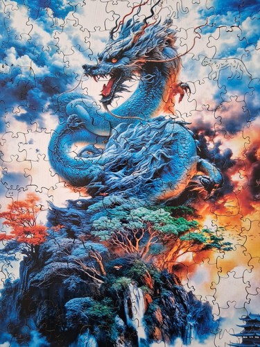 Wooden jigsaw puzzle - wooden,