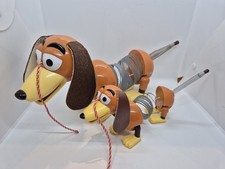 Slinky Dog x 2 Disney Pixar Toy Story Pull Along Large & Small Poof Slinky Inc
