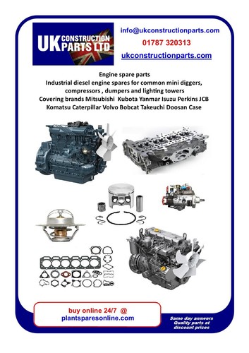 Mini digger engine - mini,