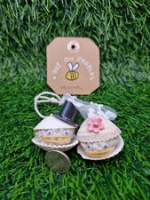 Handmade knitted Bride & Groom