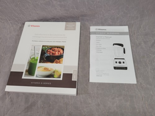 Vitamix blender 7500 owner - blender, owner's