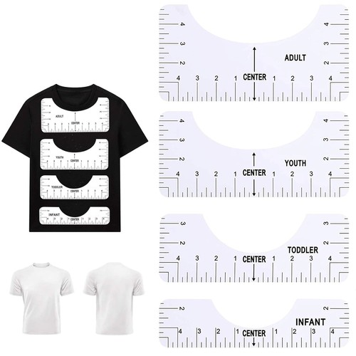 Shirt ruler guide vinyl - x,