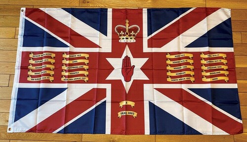 Irish guards flag navy - guards, army