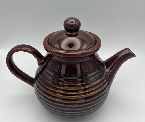 Vintage denmead pottery brown - pottery,
