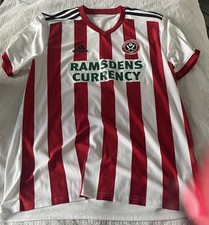 Sheffield United Home Adidas Football Shirt  2018, Men`s Size L