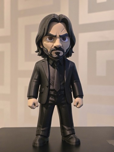 John wick model figure movie - wick, figure,