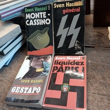 Lot of 4 Books Sven Hassel