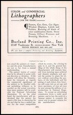 1924 Burland Printing Co New