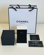 Chanel Jewellery Ring Box with Outer Box Card, Booklet & Shopping Bag Gift Set