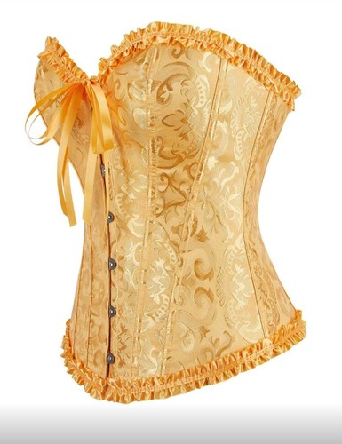 Stunning gold corset - stunning, xl