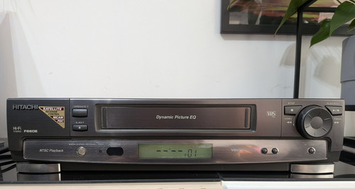 Hitachi f660e vhs vcr fi - vcr, hi-fi