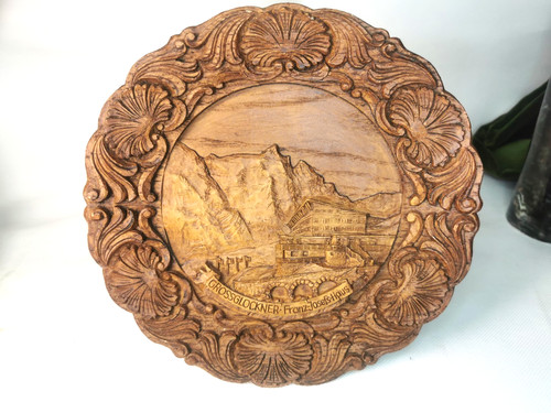Hand carved wood - hand,