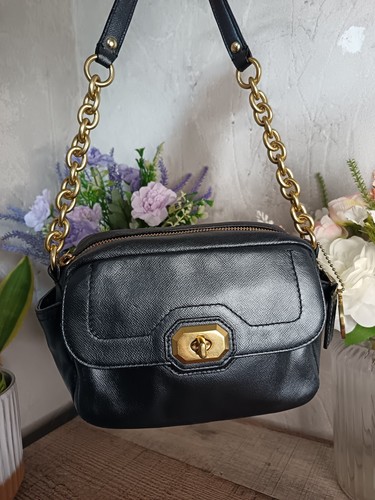 Coach black turnlock - coach,