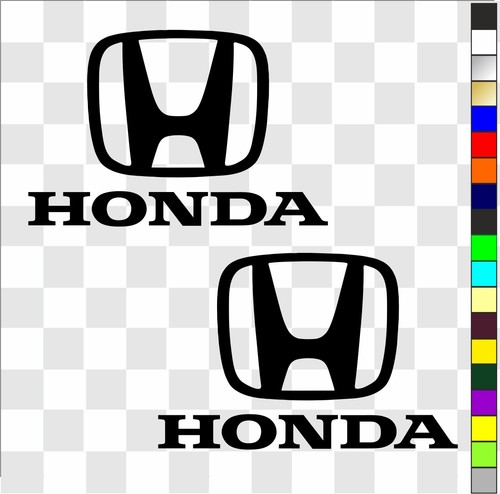 Honda 2 stickers - x,