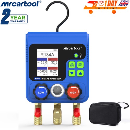 Digital hvac manifold gauge - manifold,
