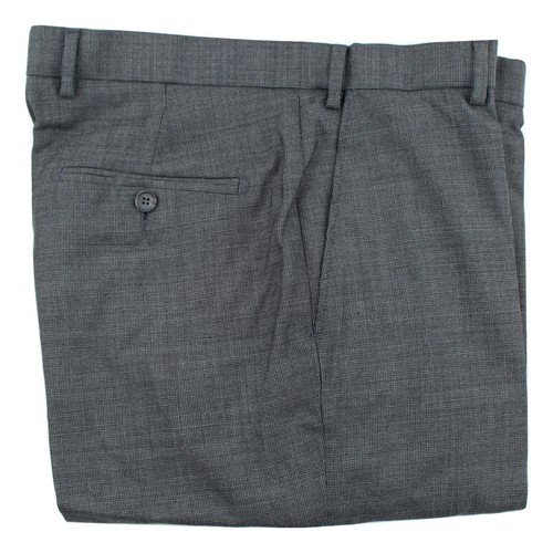 Mens trousers grey mix flat - mens,