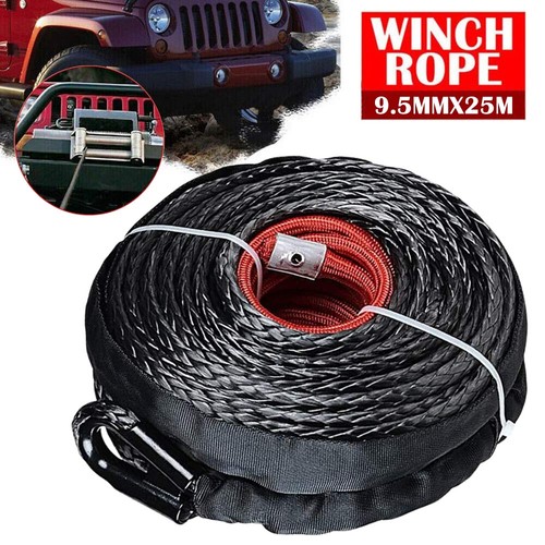 25000lbs winch rope 5mm x - winch, 9.5mm