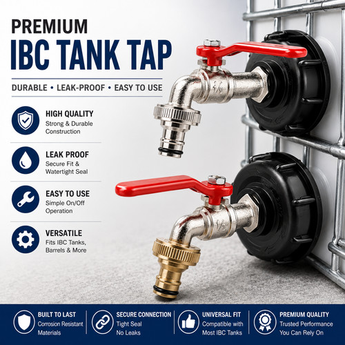 Ibc tank adapter connector - tank,