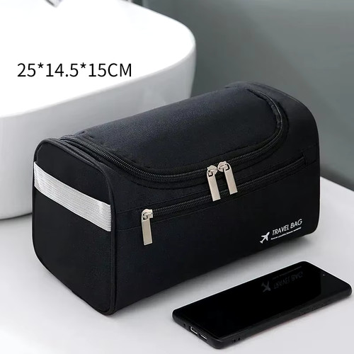 Leather toiletry bag for men - for,
